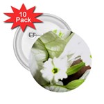 White   2.25  Button (10 pack)