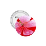 Water and Pink Flower  1.75  Button