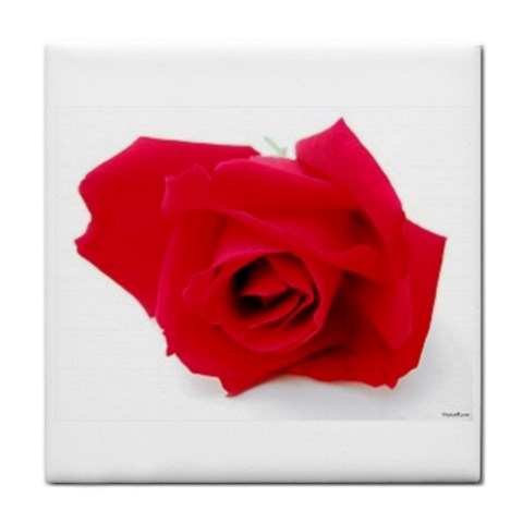 Very Red Rose  Face Towel from UrbanLoad.com Front