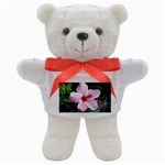 Very Pink Flower  Teddy Bear