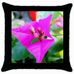 Trangle Flower  Throw Pillow Case (Black)