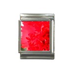 The Red Flower 5  Italian Charm (13mm)