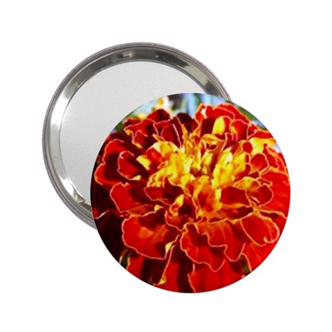 The Red Flowers  2.25  Handbag Mirror from UrbanLoad.com Front
