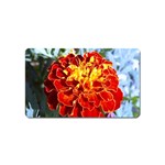 The Red Flowers  Magnet (Name Card)