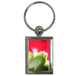 The Red Flower 2  Key Chain (Rectangle)