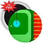 Golfers Dream 3  Magnet (10 pack)