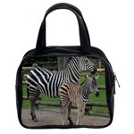 ZEBRA AND CALF Wild Animal Zoo Jungle Two Side Classic Handbag