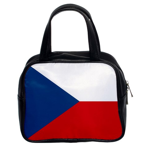 CZECH REPUBLIC FLAG Eastern Europe Two Side Classic Handbag from UrbanLoad.com Front
