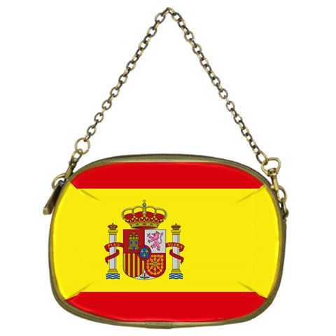 SPANISH FLAG Spain Europe Country National One Side Cosmetic Bag from UrbanLoad.com Front