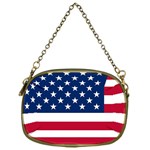 USA FLAG American United States of America One Side Cosmetic Bag