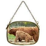 HIGHLAND CATTLE Animals Longhorn Horn Two Side Cosmetic Bag