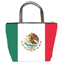 MEXICAN FLAG Mexico Latin America National Bucket Bag from UrbanLoad.com Back