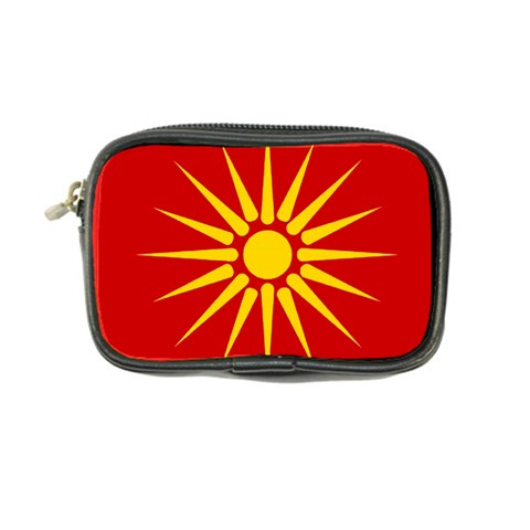 MACEDONIA OLD FLAG National Country European Coin Purse from UrbanLoad.com Front