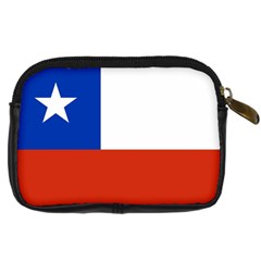 CHILIAN FLAG CHILE Gifts America Boys Digital Camera Leather Case from UrbanLoad.com Back