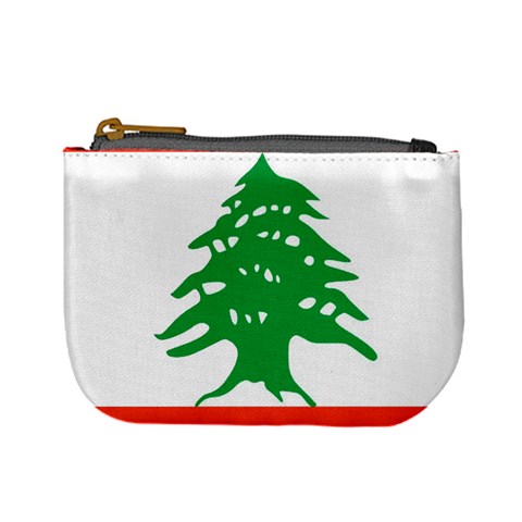 LEBANESE FLAG Lebanon National Gifts Mini Coin Purse from UrbanLoad.com Front