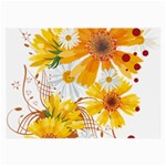 yellow_flower Glasses Cloth (Large)