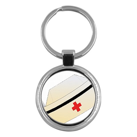 Nurse Key Chain (Round) from UrbanLoad.com Front