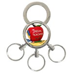 Teacher 3-Ring Key Chain