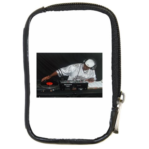 Hip Hop Gospel Connection Logo Compact Camera Leather Case from UrbanLoad.com Front