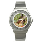 Hummingbird Stainless Steel Watch