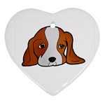 Sad puppy Ornament (Heart)