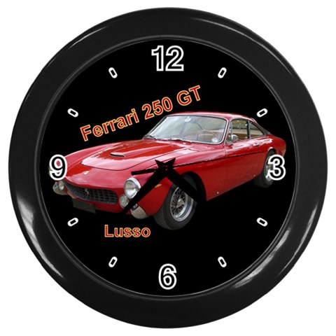 Super Car F223 FRC Wall Clock (Black) from UrbanLoad.com Front