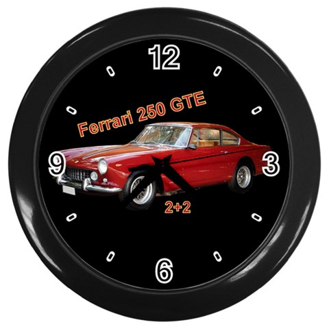 Super Car F224 FRC Wall Clock (Black) from UrbanLoad.com Front