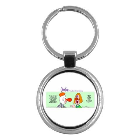 Getaway clown car Key Chain (Round) from UrbanLoad.com Front