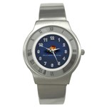 Not a creature was stirring Stainless Steel Watch