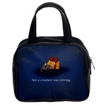 Not a creature was stirring Classic Handbag (Two Sides)