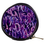 Purple Graffiti Mini Makeup Bag