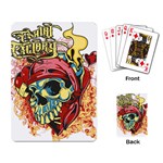bone 1 Playing Cards Single Design