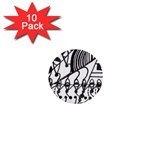 The Factory 1  Mini Button (10 pack) 