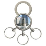 Jakarta Building 3-Ring Key Chain