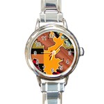 colordesign-391598 Round Italian Charm Watch