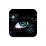 eye-538468 Rubber Square Coaster (4 pack)