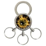 ikon06b-42458 3-Ring Key Chain