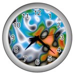 Color_Magma-559871 Wall Clock (Silver)
