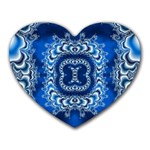bluerings-185954 Mousepad (Heart)
