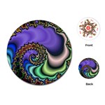 Colorfull_Fractal-215042 Playing Cards (Round)