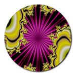 sonic_yellow_wallpaper-120357 Round Mousepad