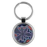 fractal_supiart_wallpaper-816331 Key Chain (Round)