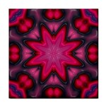 X_Red_Party_Style-777633 Tile Coaster