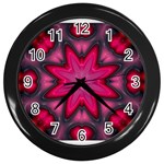 X_Red_Party_Style-777633 Wall Clock (Black)