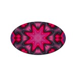 X_Red_Party_Style-777633 Sticker Oval (10 pack)
