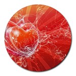 9-700-Fwallpapers_068 Round Mousepad