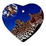 2-74-Animals-Wildlife-1024-007 Ornament (Heart)