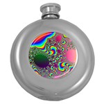 rainbow_xct1-506376 Hip Flask (5 oz)