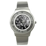 wallpaper_9813 Stainless Steel Watch