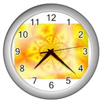 yellowdesign Wall Clock (Silver)